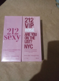 Perfume 212 Sexy e 212 Vip Rose 50ml